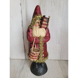Ragon house July 4th Santa patriotic home decor figure Xmas